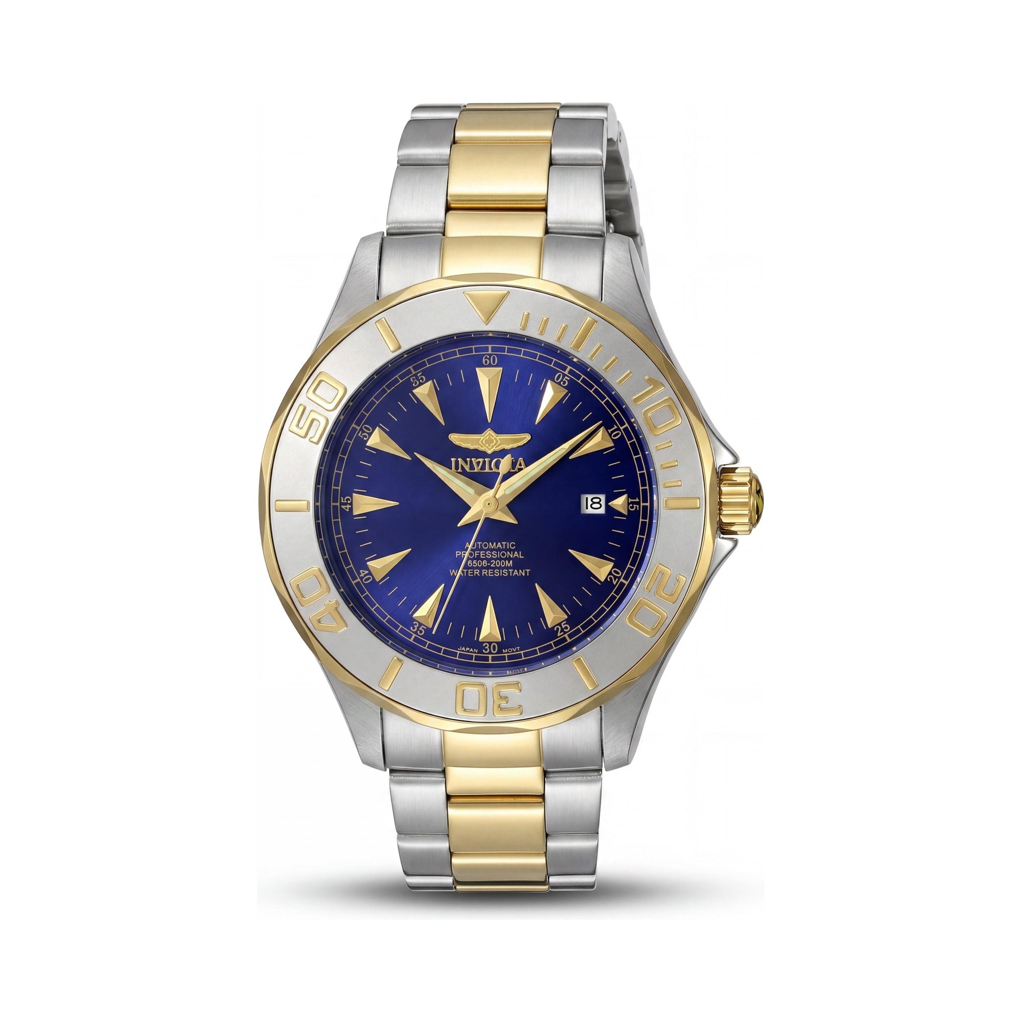 Invicta Reloj automático unisex, esfera azul, acero inoxidable 47 mm, Photo 1