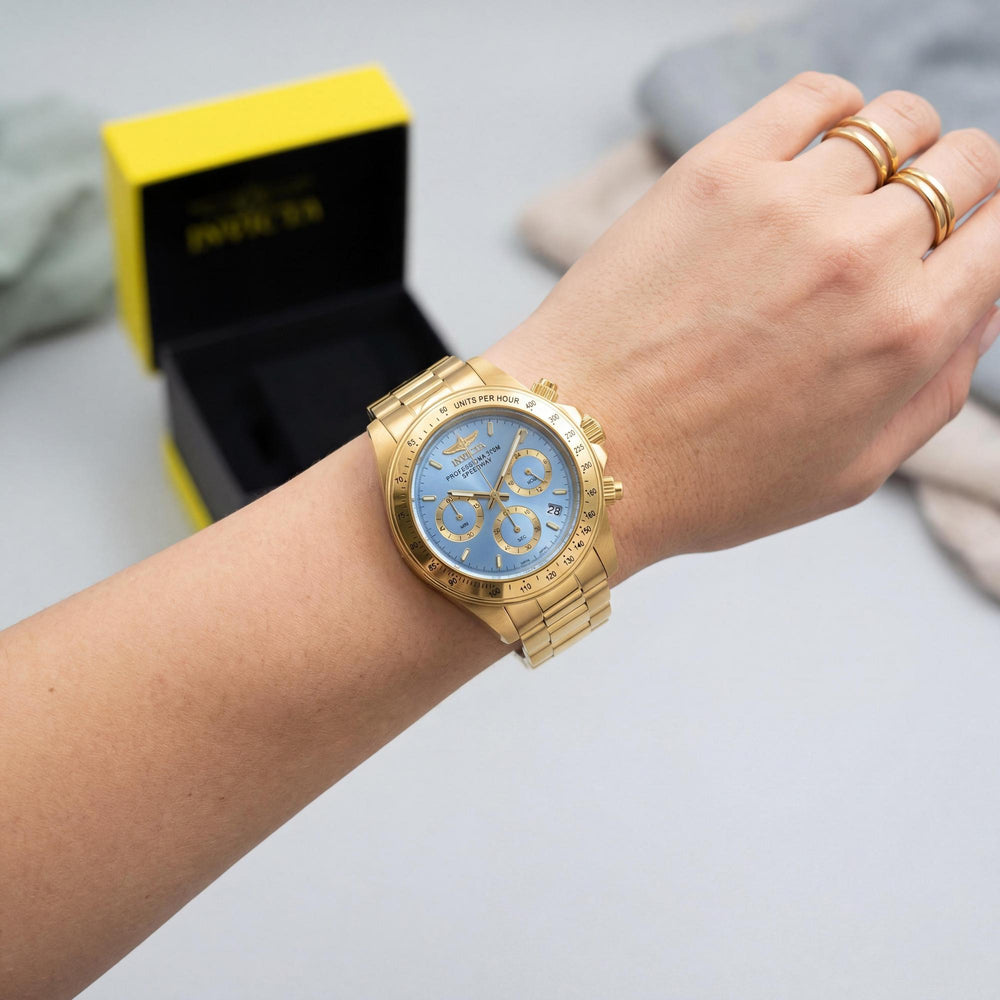 Invicta Women's Watch — side view, Stainless Steel case 39mm