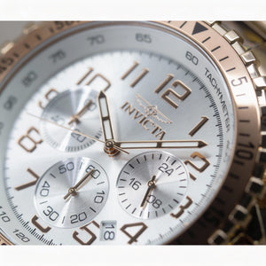 Invicta Men's Watch — front view, Quartz movement 45mm