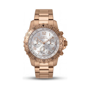 Invicta Silver Dial Stainless Steel Men's Watch, 45mm