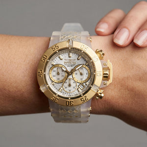 Invicta Women's Watch — side view, Stainless Steel case 42mm
