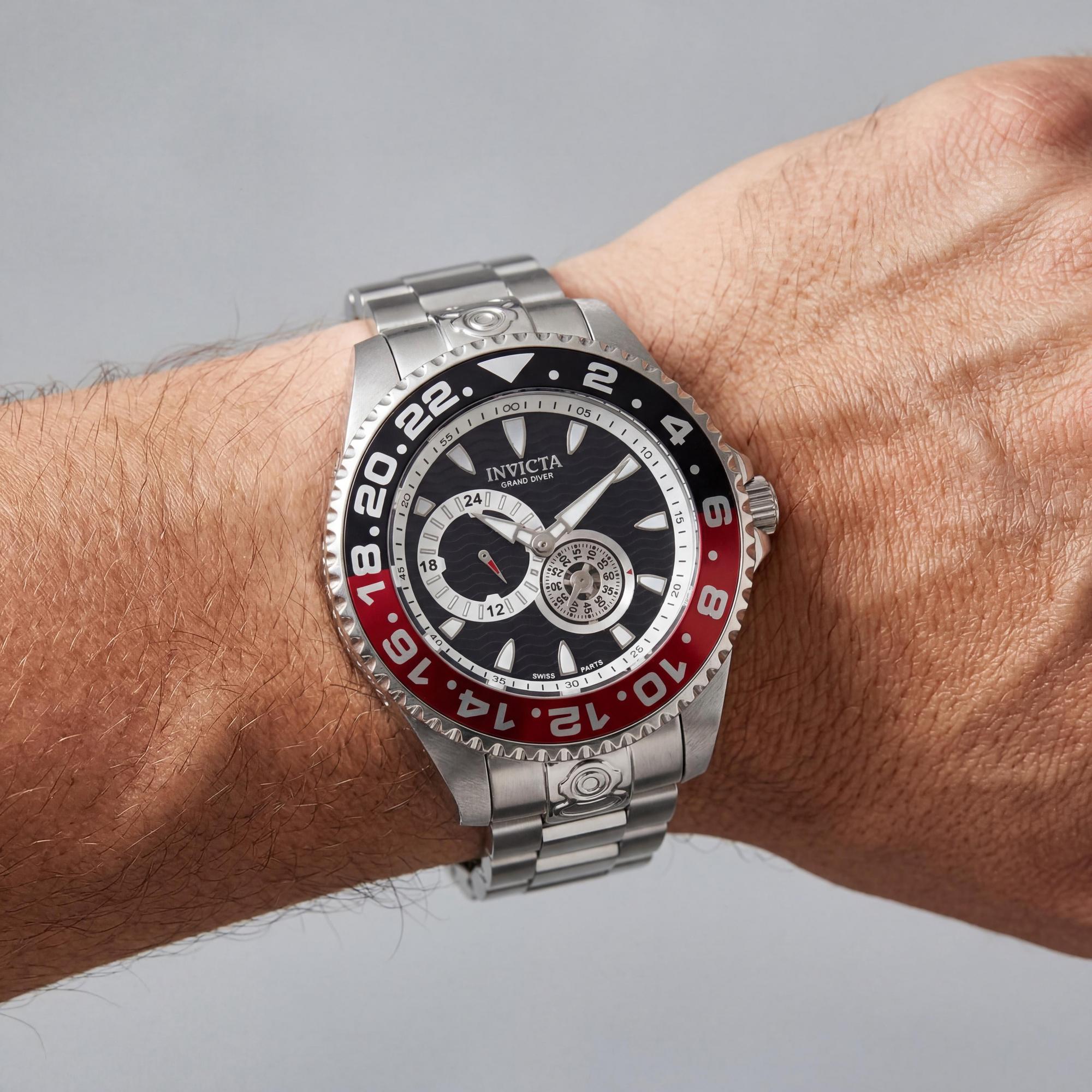 Invicta Grand Diver 47302 Unisex Chronograph Watch, 47mm, Photo 3