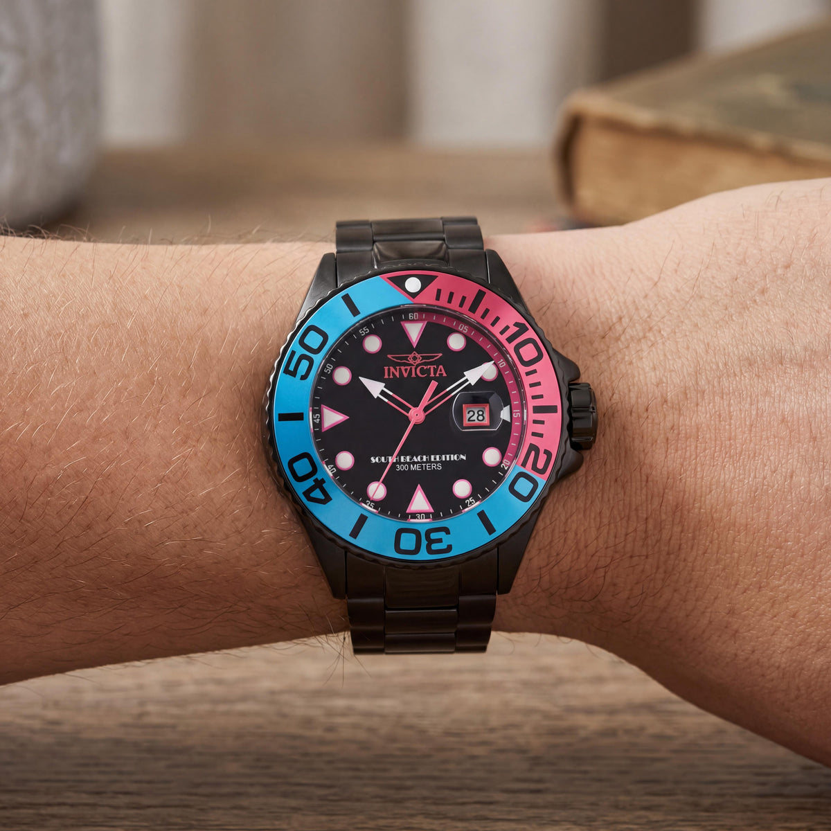 Reloj Invicta Grand Diver 48614 unisex negro, 52 mm, Photo 4