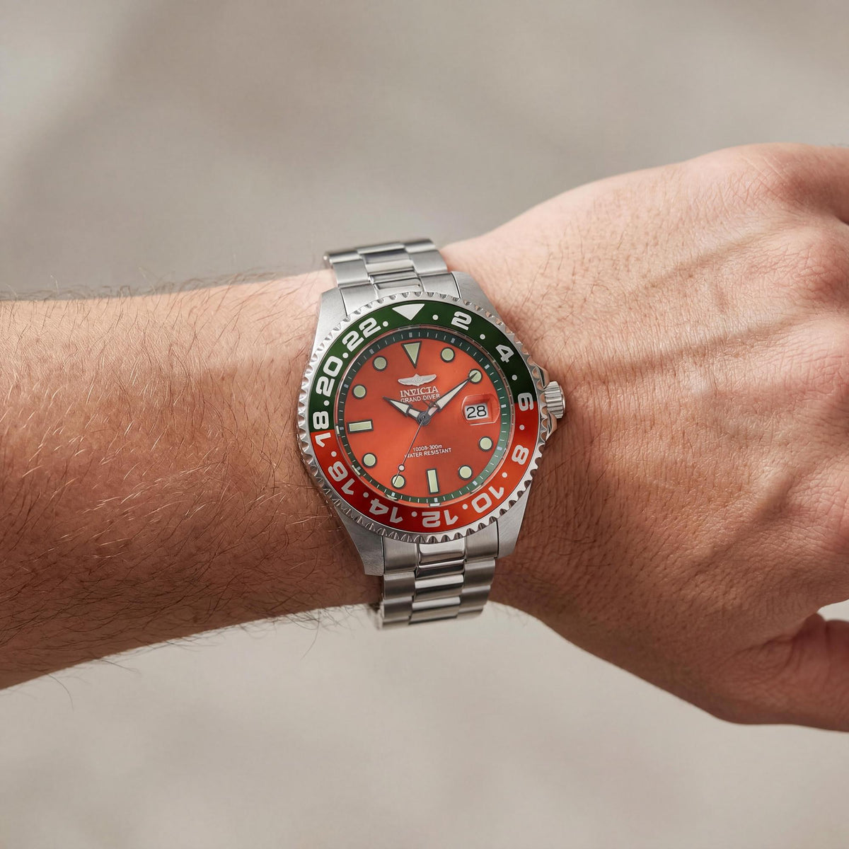Reloj Invicta Grand Diver 49118 Unisex Plateado, 47mm, Photo 3
