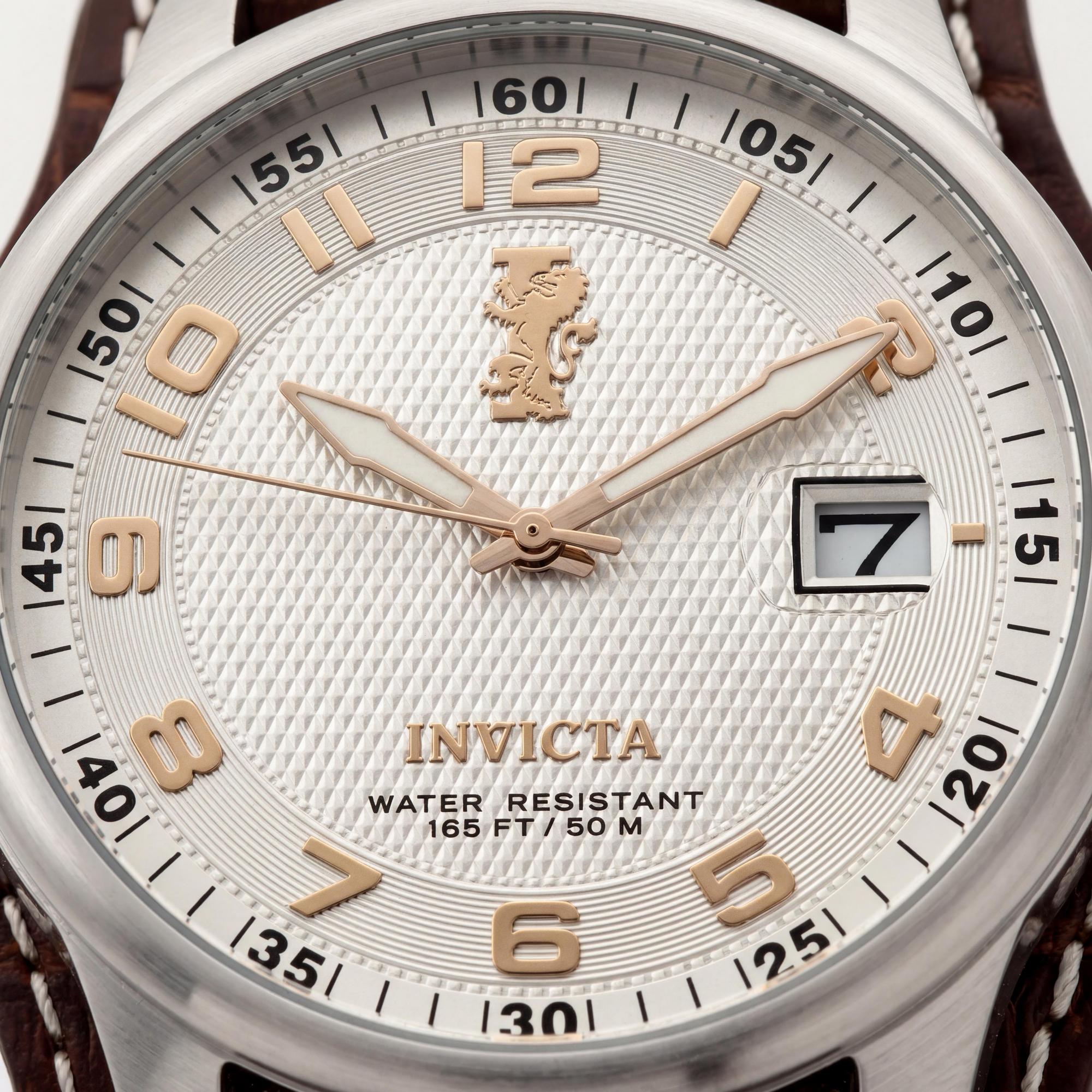 Invicta I-Force 12552 Men's Watch, Silver Dial Stainless Steel 44mm, Photo 2
