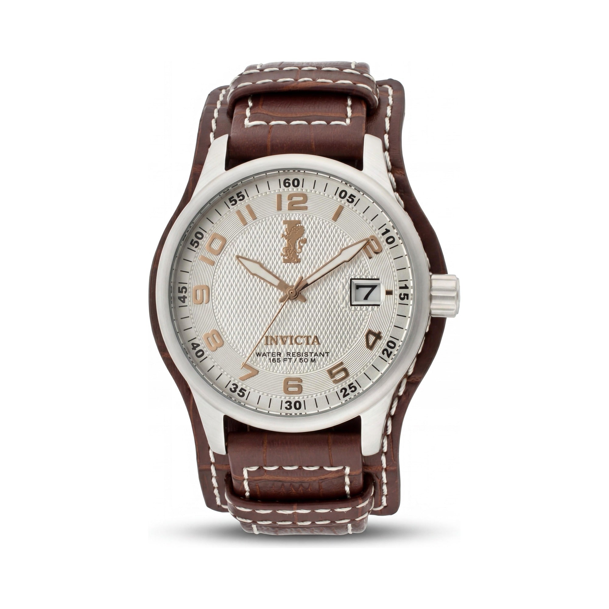Invicta I-Force 12552 Men's Watch, Silver Dial Stainless Steel 44mm, Photo 1