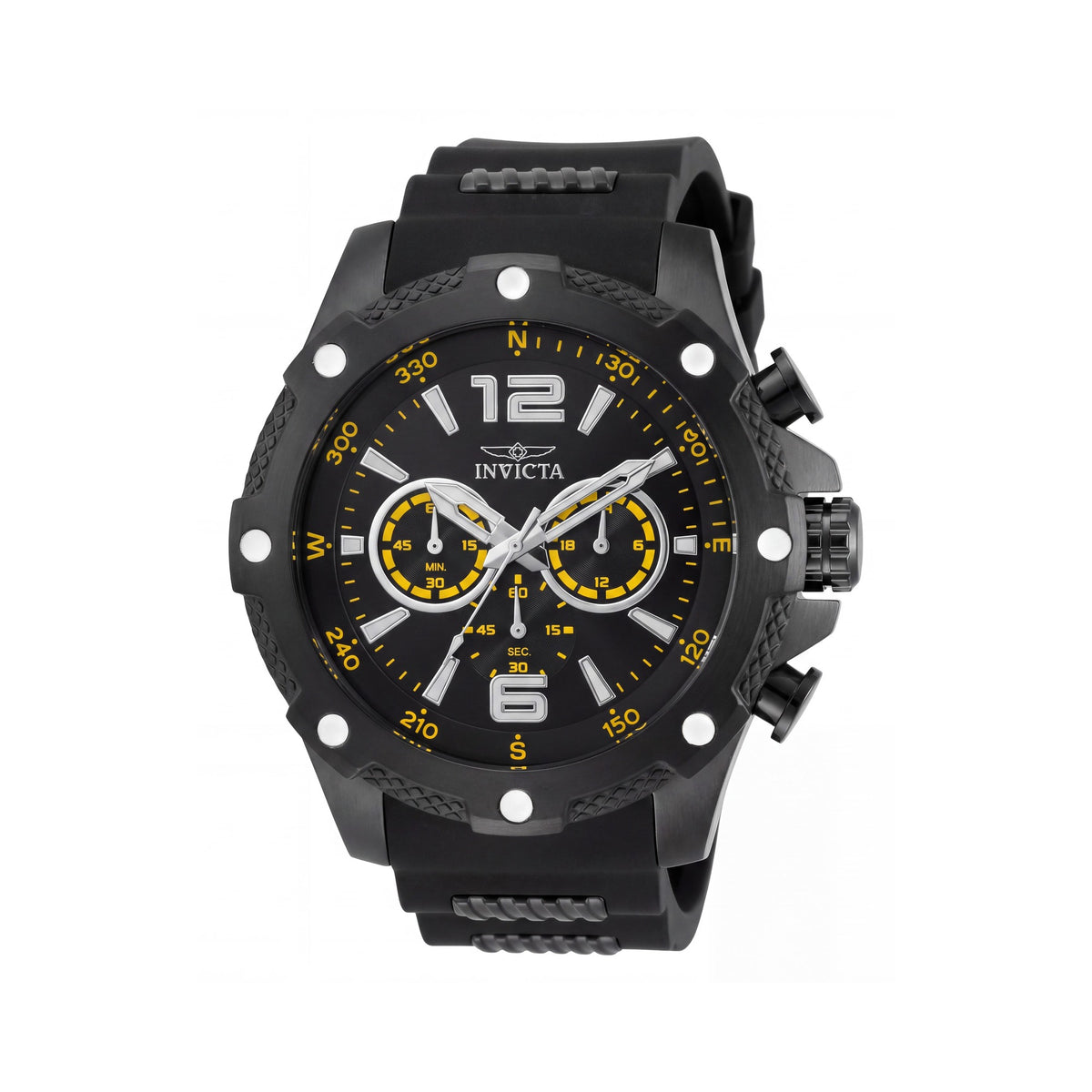 Invicta I-Force 34021 Unisex Black Chronograph Watch, 50mm, Photo 1