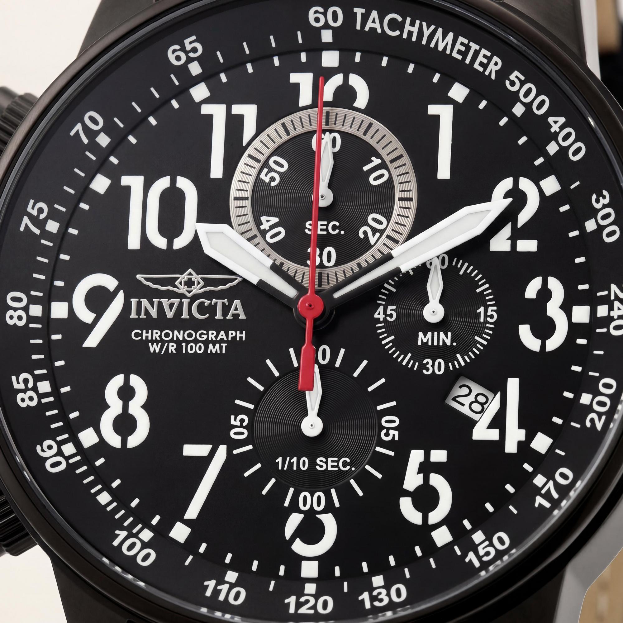 Reloj cronógrafo Invicta I-Force para hombre, esfera negra 46 mm, Photo 2