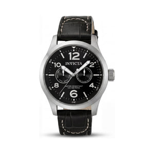 Invicta I Force Military 0764 Black Dial Stainless Steel Unisex Watch, 48mm