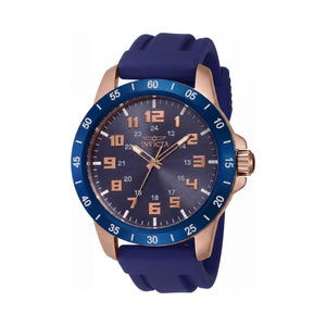 Invicta IN-40001 Blue Stainless Steel Unisex Watch, 45mm