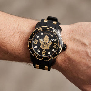 Invicta NHL 42326 Men's Watch — side view, Stainless Steel case 48mm