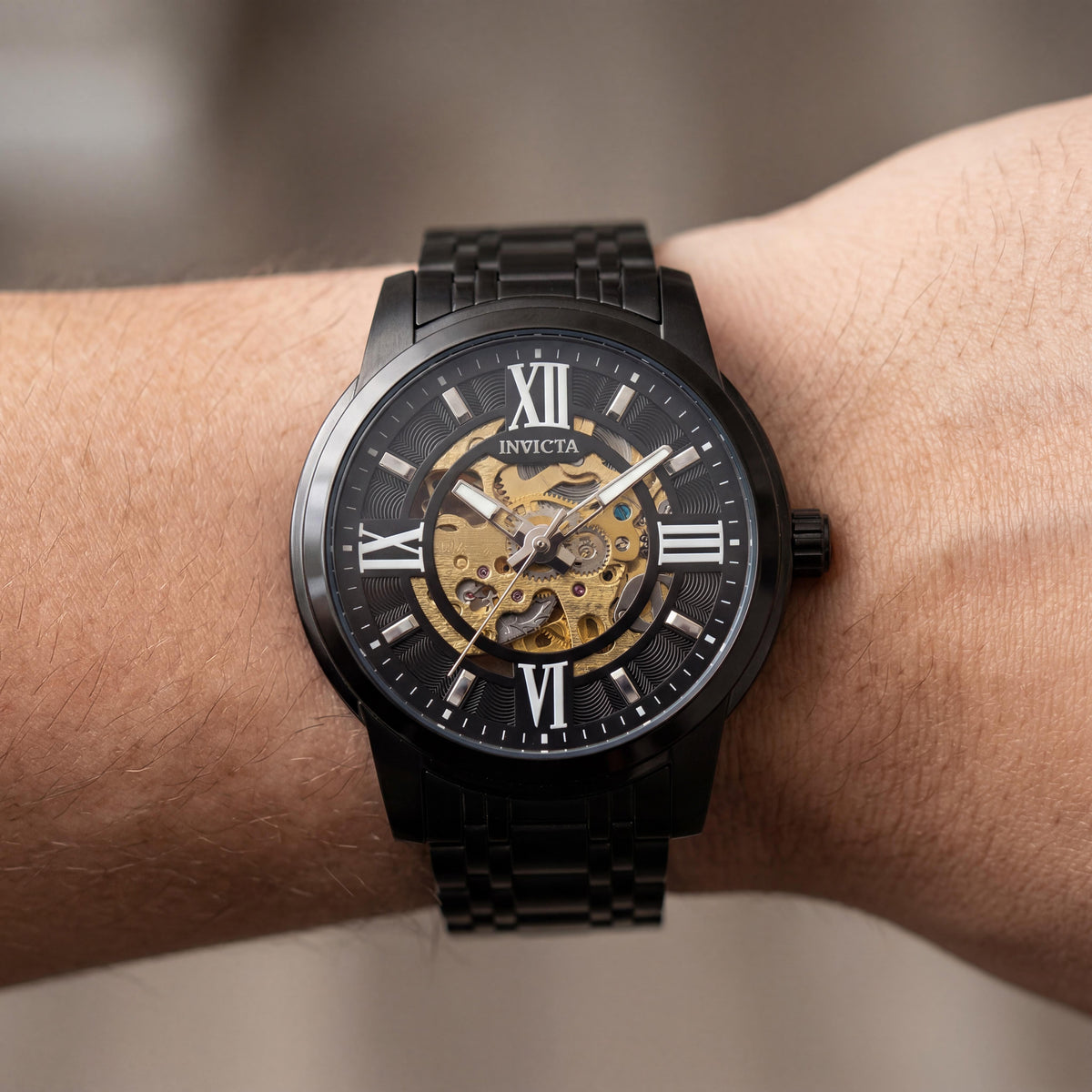 Invicta Objet D Art 69507 Unisex Black Watch, 41mm, Photo 4
