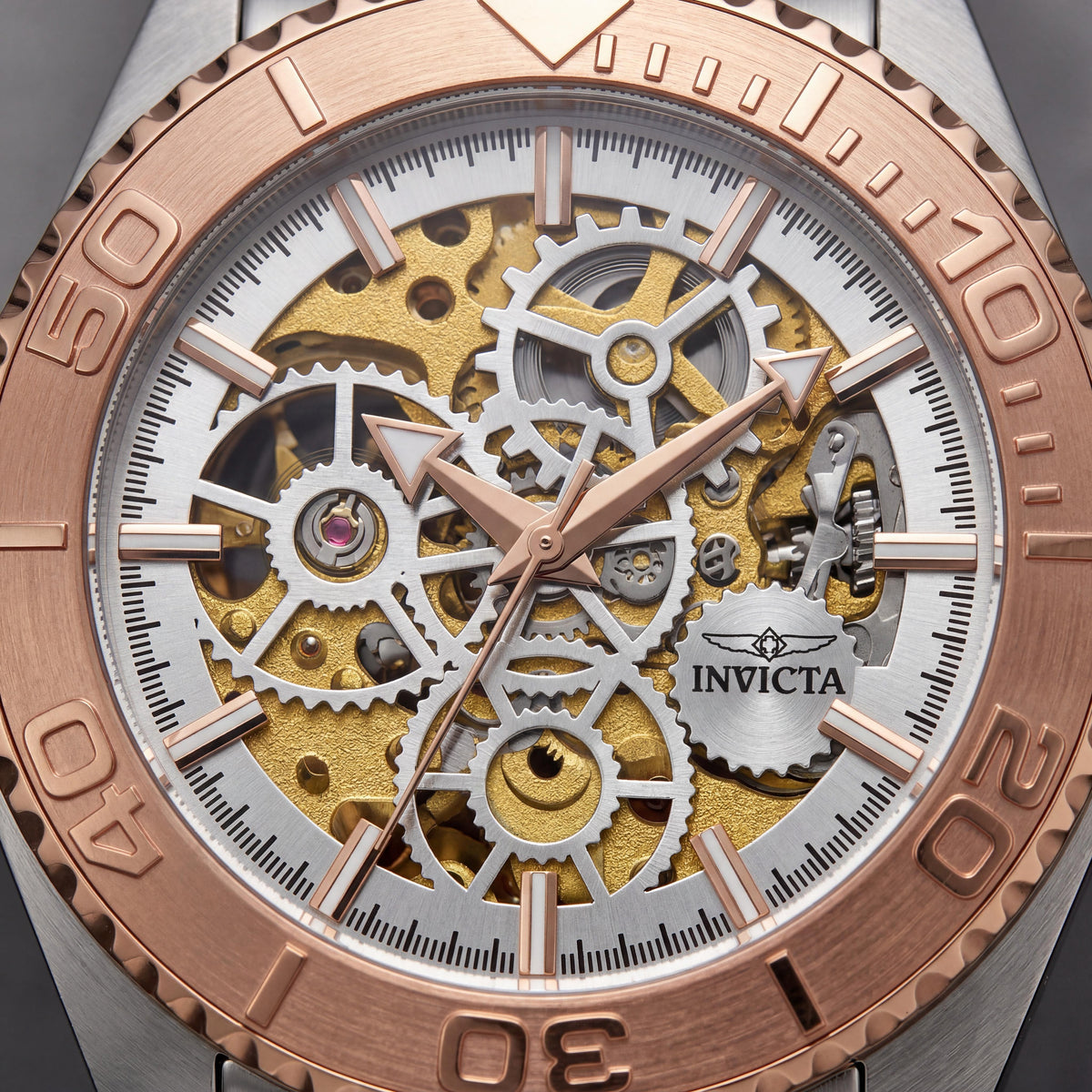 Reloj unisex Invicta Objet D Art 69763 plateado, 43 mm, Photo 2