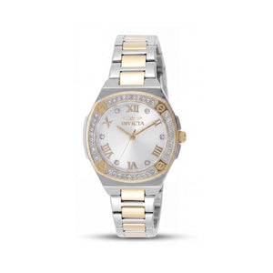 Invicta PC21 Silver Watch for Women, 40mm