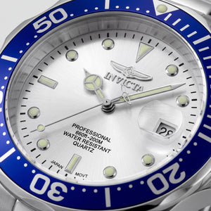 Invicta Pro Diver 14123 Men's Watch — front view, Quartz movement 40mm