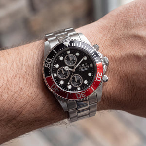 Invicta Pro Diver 1770 Men's Watch — side view, Stainless Steel case 44mm