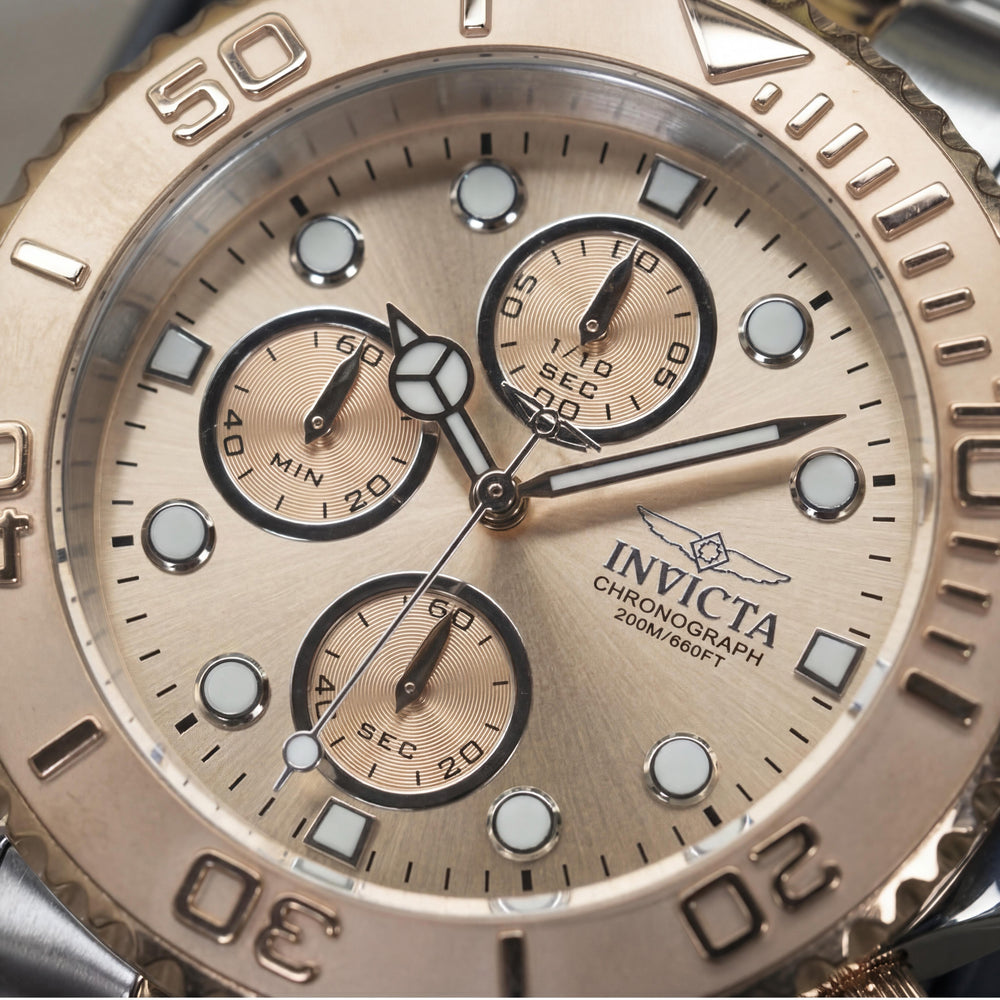 Invicta Pro Diver 1775 Men's Watch — front view, Quartz movement 44mm