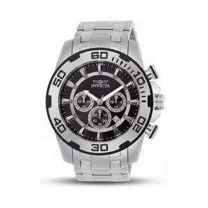 Invicta Pro Diver 22318 Black Stainless Steel Men's Watch, 50mm