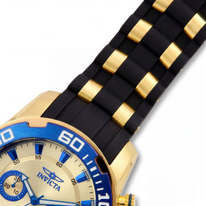 Invicta Pro Diver 22343 Unisex Watch — side view, Stainless Steel case 50mm