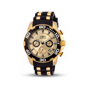 Invicta Pro Diver 22346 Black Stainless Steel Men's Watch, 50mm