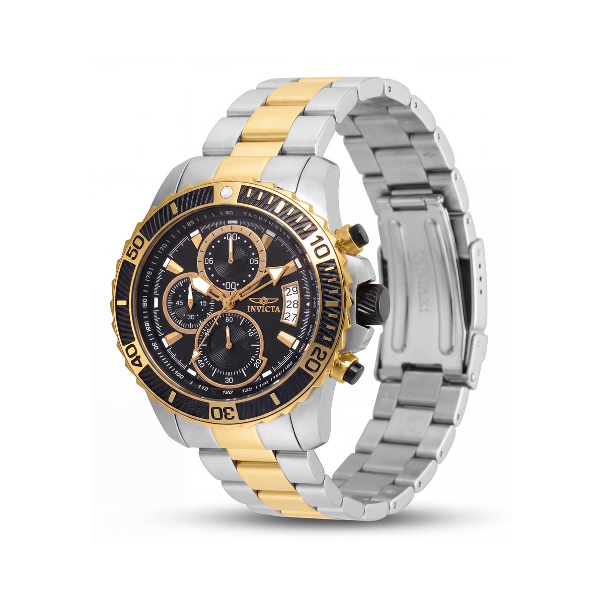 Invicta Pro Diver 22418 Men's Silver Chronograph Watch, 40mm, Photo 1