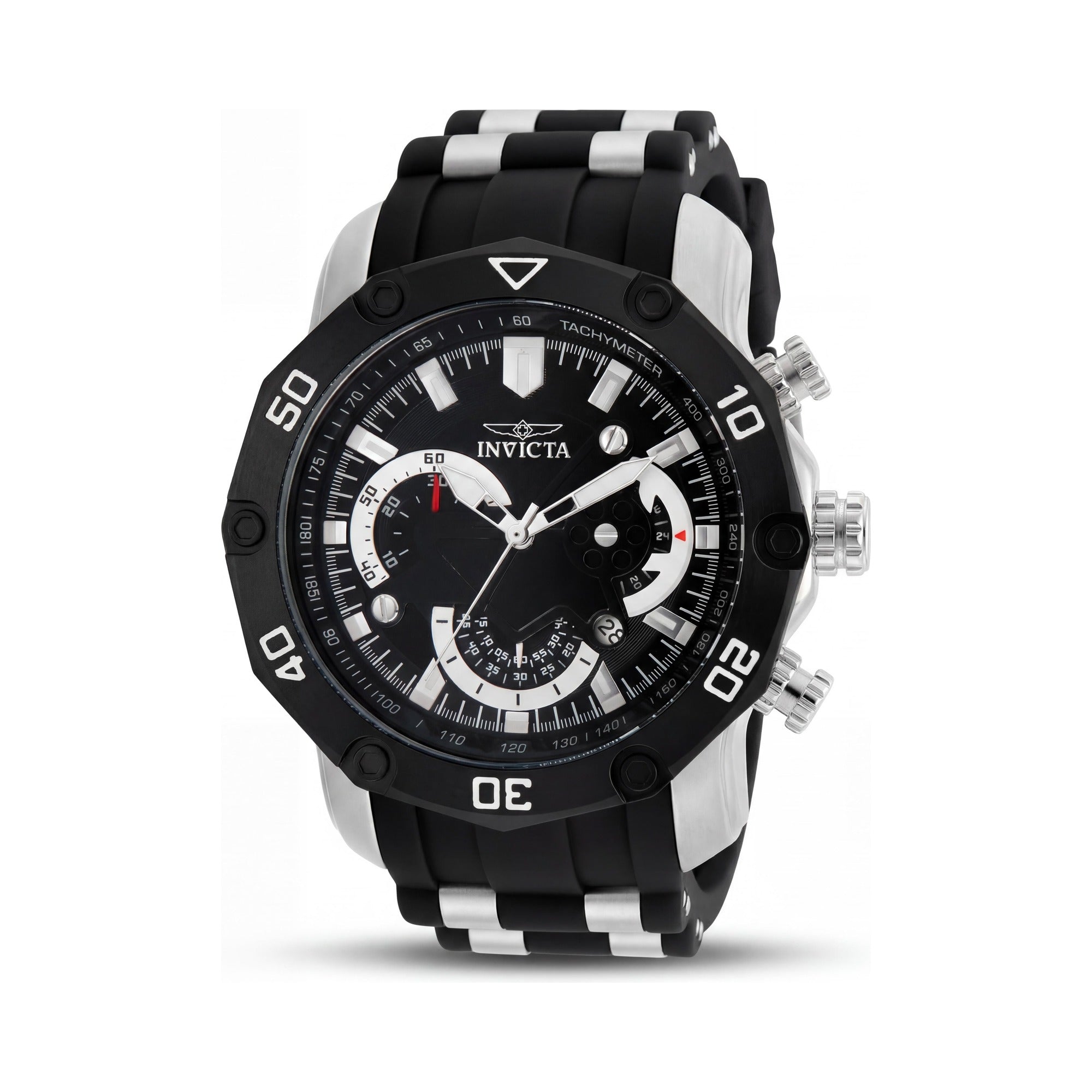 Invicta Pro Diver 22797 Men's Chronograph Watch, Black Dial 49mm, Photo 1