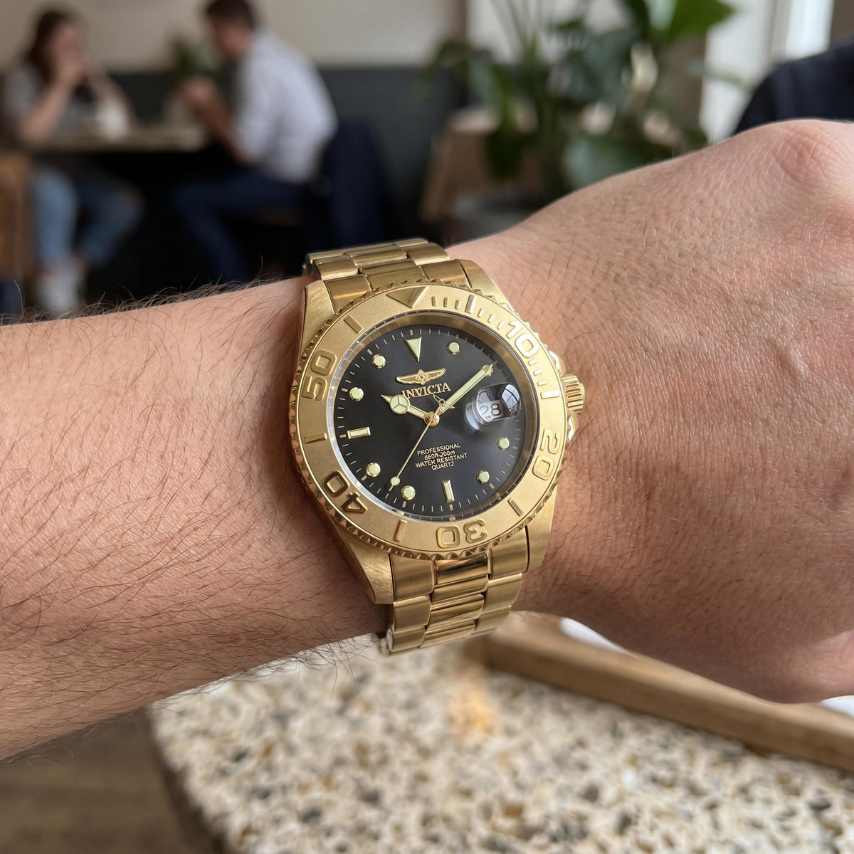 Invicta Pro Diver 29946 Gold Watch for Men, 40mm, Photo 4