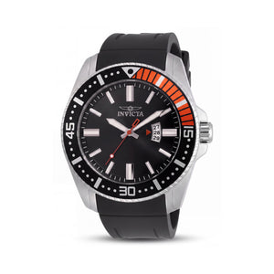 Invicta Pro Diver 30742 Black Stainless Steel Unisex Watch, 48mm