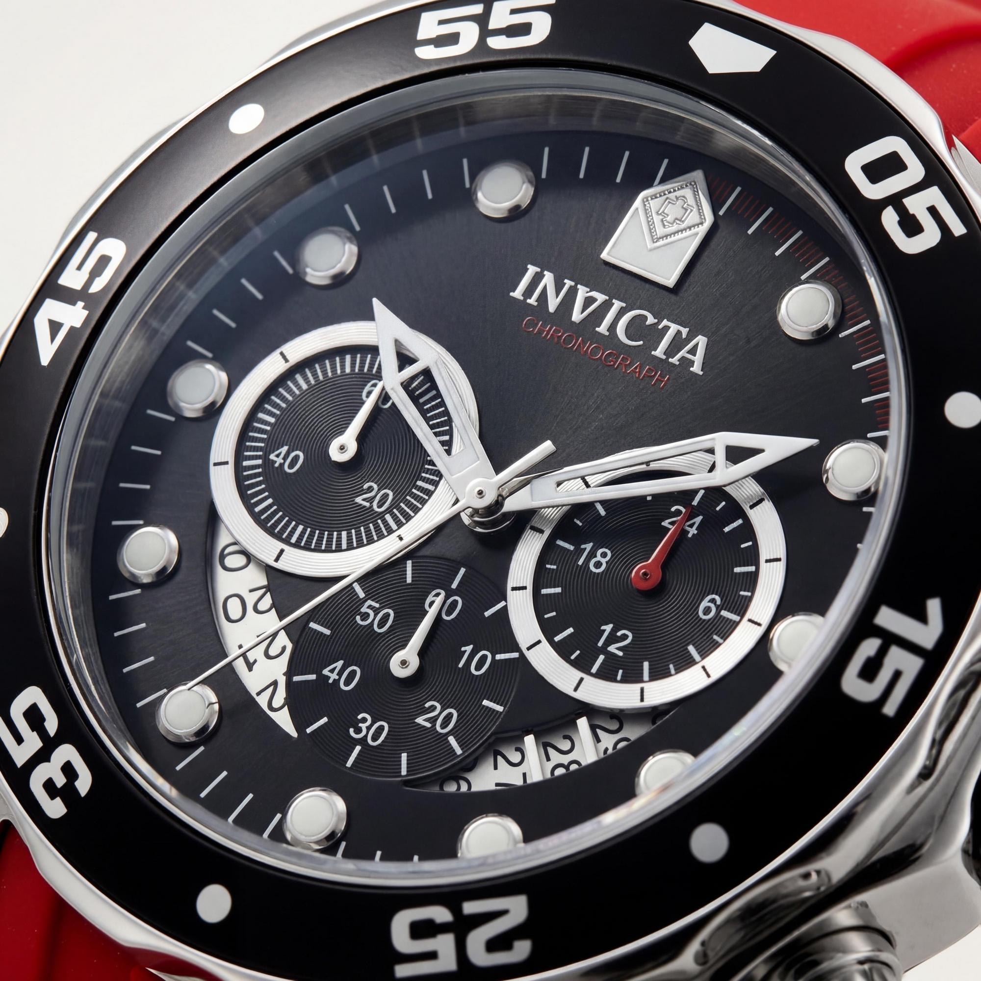 Invicta Pro Diver 34009 Reloj Cronógrafo Unisex, Esfera Negra 48mm, Photo 2