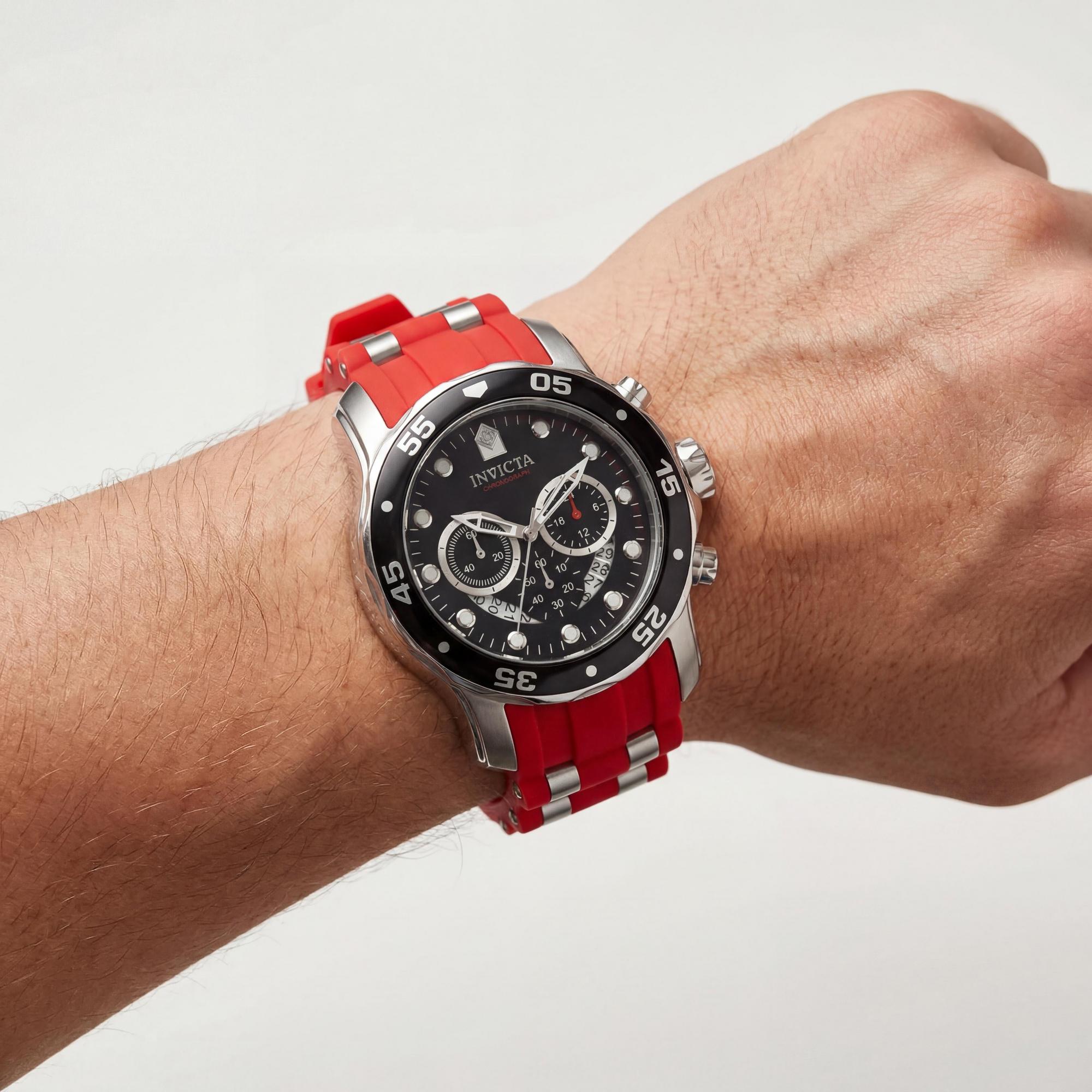 Invicta Pro Diver 34009 Reloj Cronógrafo Unisex, Esfera Negra 48mm, Photo 3