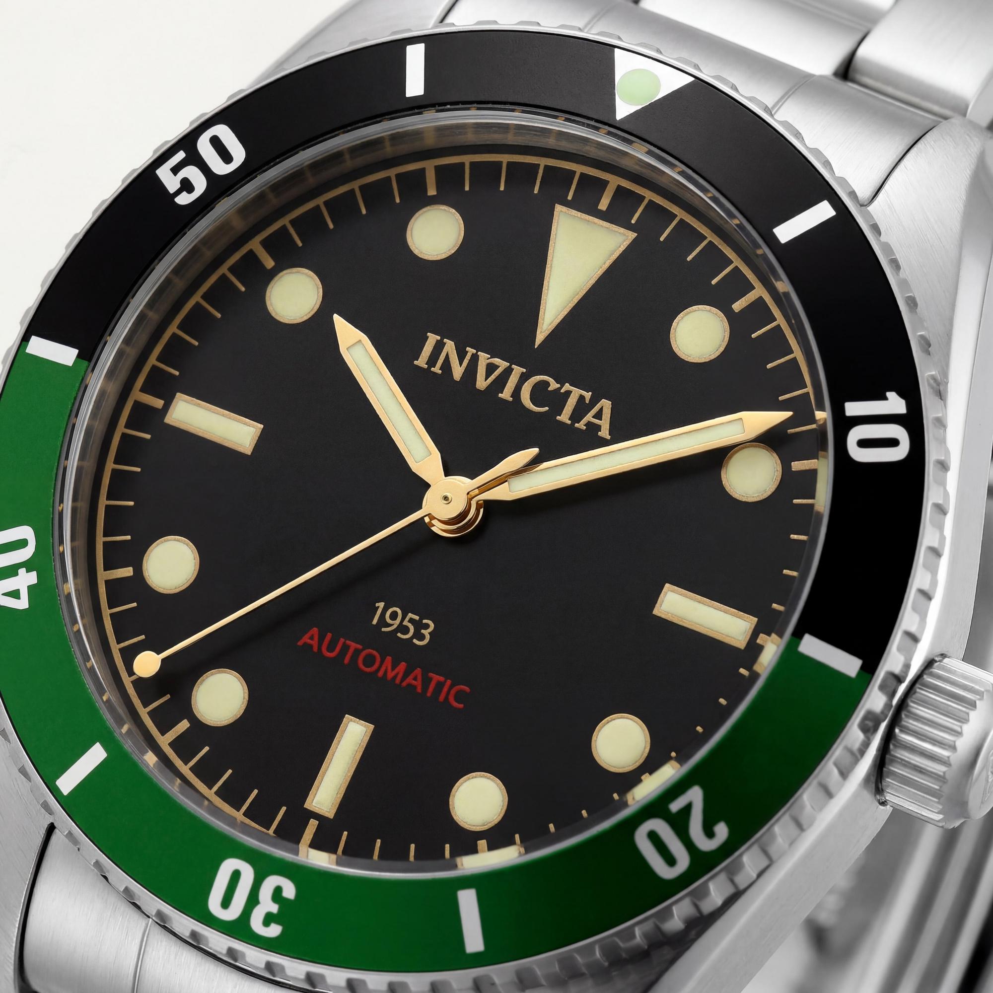 Invicta Pro Diver 34335 Reloj automático para hombre, negro 40 mm, Photo 2