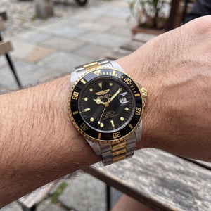 Invicta Pro Diver 36973 Unisex Watch — side view, Stainless Steel case 44mm