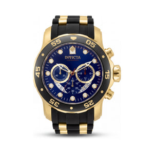 Invicta Pro Diver 37229 Gold Dial Steel Men's Watch, 48mm