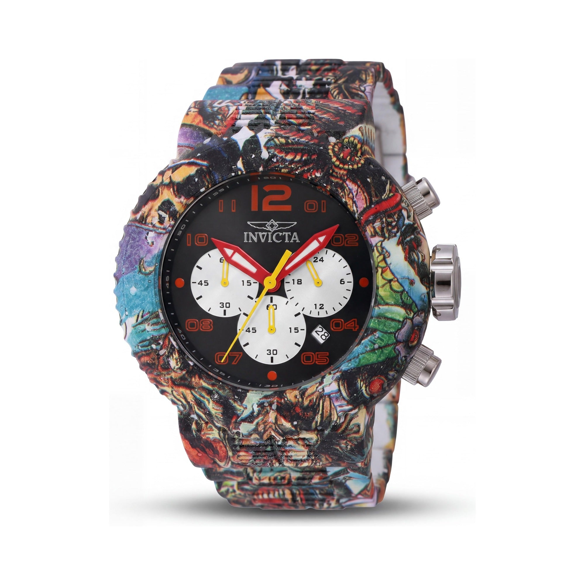 Invicta Pro Diver 43234 Unisex Chronograph Watch, Black Dial 52mm, Photo 1