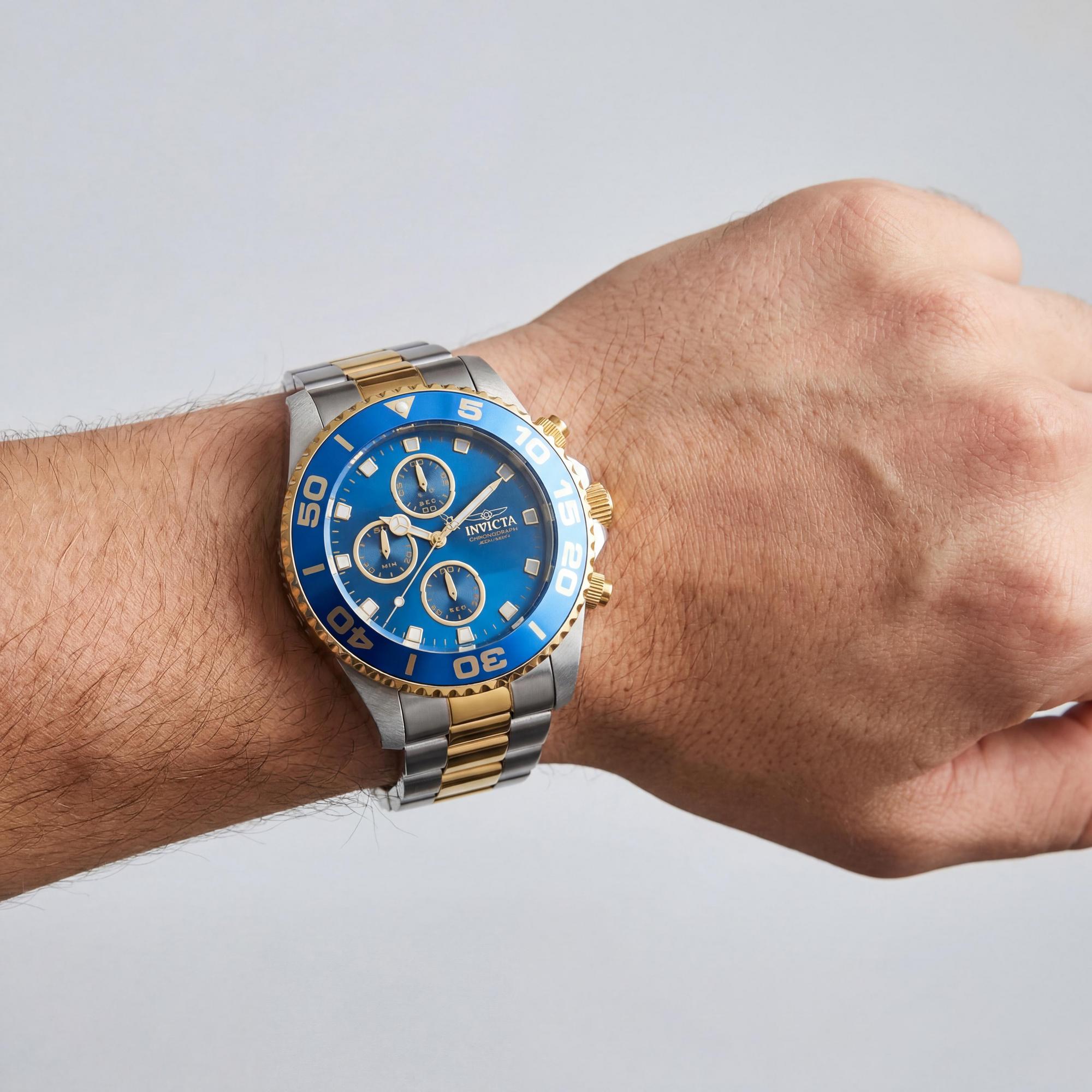 Reloj Invicta Pro Diver 43408 Unisex, Esfera Plateada Acero Inoxidable 43mm, Photo 3