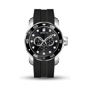 Invicta Pro Diver 45721 Black Men's Watch, 40mm analog