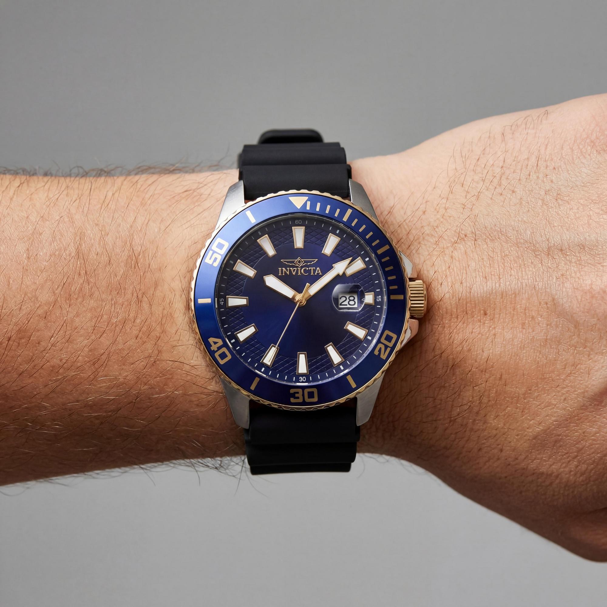 Reloj Invicta Pro Diver 46092 para hombre, esfera azul de 45 mm, Photo 3