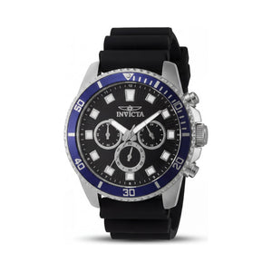 Invicta Pro Diver 46118 Black Dial Stainless Steel Men's Watch, 45mm