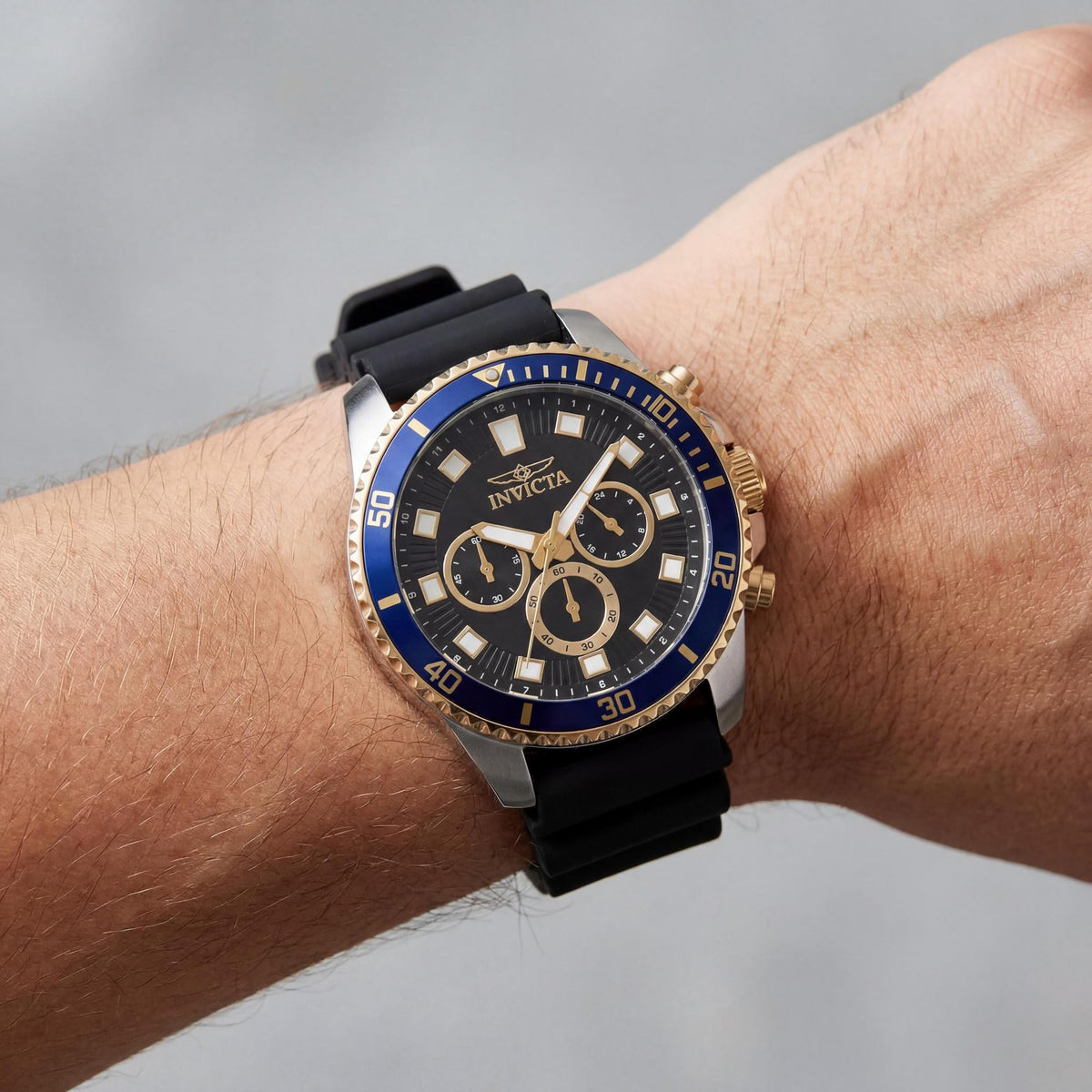 Invicta Pro Diver 46121 Men's Blue Watch, 45mm, Photo 3