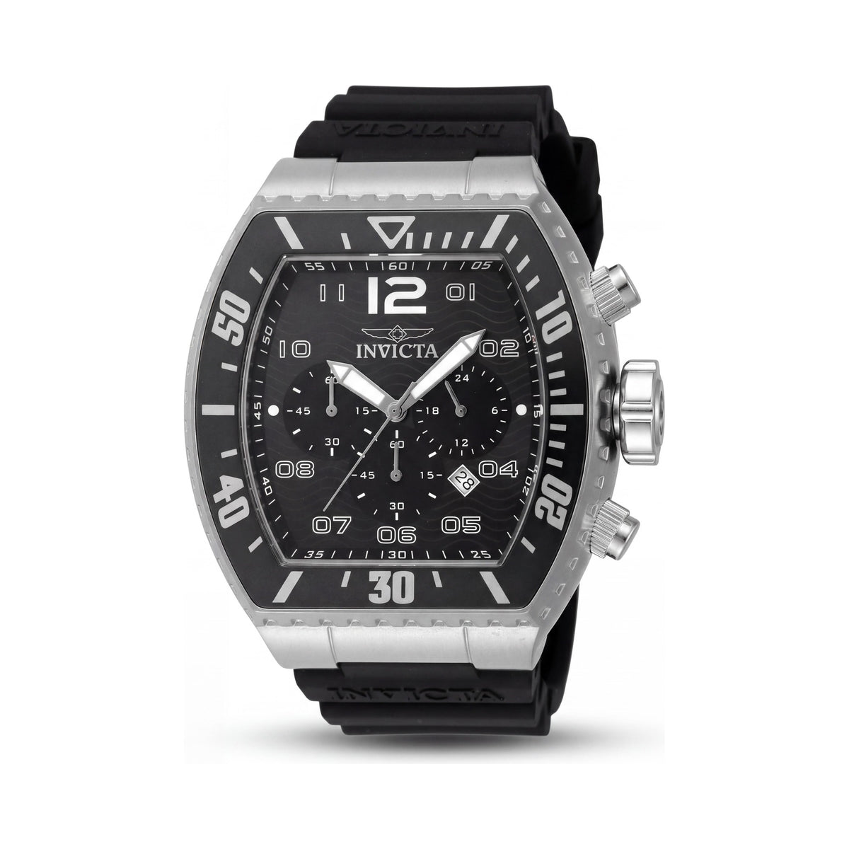 Invicta Pro Diver 47282 Unisex Chronograph Watch, Black Dial 51mm, Photo 1