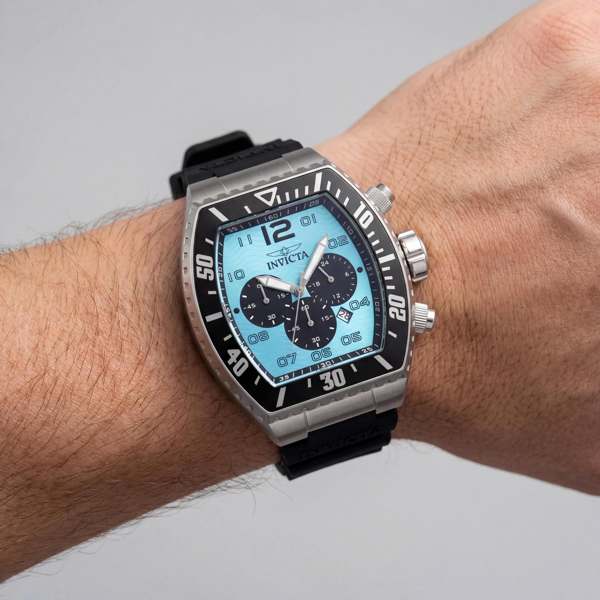 Reloj cronógrafo Invicta Pro Diver 47284 unisex, esfera azul de 51 mm, Photo 3