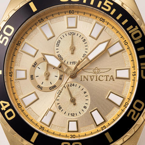 Invicta Pro Diver 47577 Unisex Watch — front view, Quartz movement 46mm