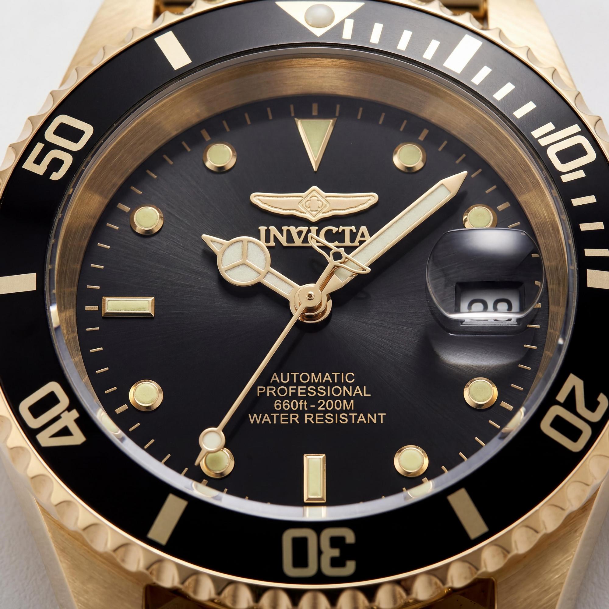 Invicta Pro Diver 47722 Reloj Unisex, Esfera Negra Acero Inoxidable 40mm, Photo 2
