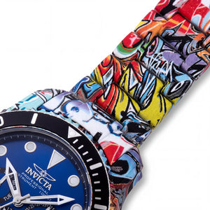 Invicta Pro Diver 47856 Unisex Watch — side view, Stainless Steel case 49mm