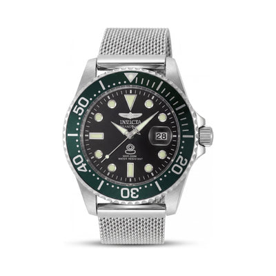 Invicta Pro Diver 48216 Gold Dial Stainless Steel Unisex Watch, 42mm