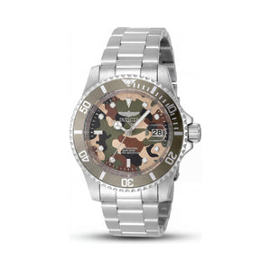 Invicta Pro Diver 48567 Green Dial Stainless Steel Unisex Watch, 40mm