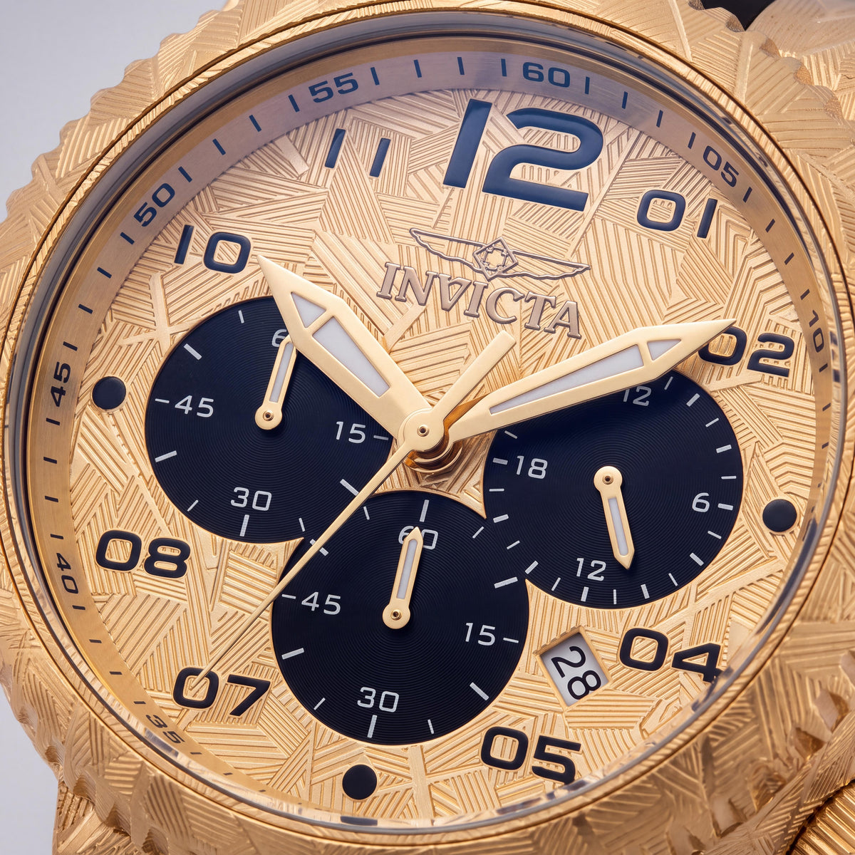 Invicta Pro Diver 48618 Unisex Gold Watch, 52mm, Photo 2