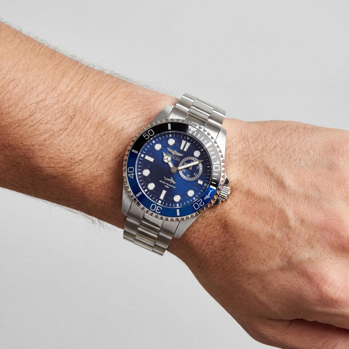 Invicta Pro Diver 49278 Unisex Silver Watch, 43mm, Photo 3