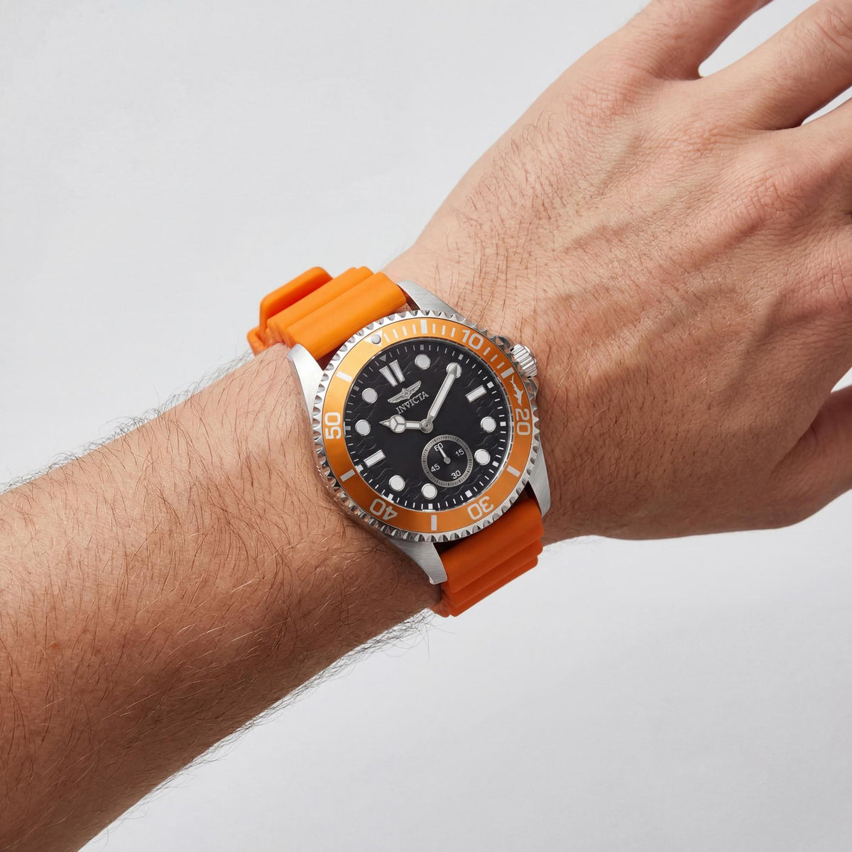 Invicta Pro Diver 49337 Unisex Silver Watch, 43mm, Photo 3