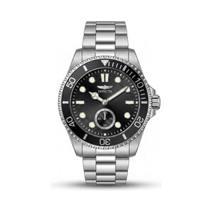 Invicta Pro Diver 49421 Black Stainless Steel Unisex Watch, 43mm